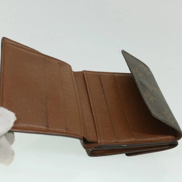 LOUIS VUITTON Monogram Portefeuille Elise Wallet M61654 LV Auth 56111 - Picture 7 of 14